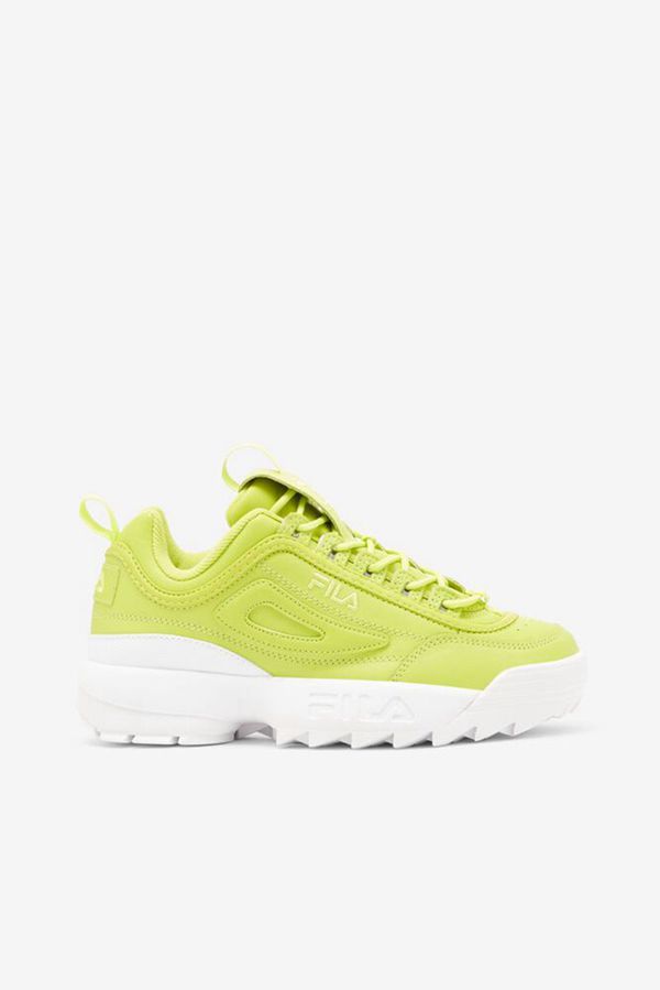 Fila Disruptor 2 Premium Women's Sneakers - Light Green/Light Green/White,NZ 231-34670